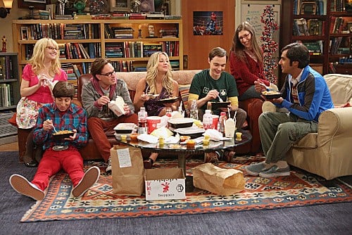 The Big Bang Theory : Photo Melissa Rauch, Simon Helberg, Johnny Galecki, Jim Parsons, Mayim Bialik, Kaley Cuoco, Kunal Nayyar