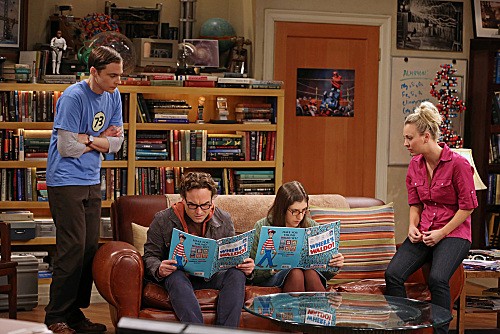 The Big Bang Theory : Photo Kaley Cuoco, Mayim Bialik, Jim Parsons, Johnny Galecki