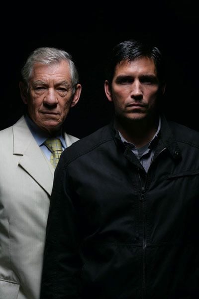 Photo Jim Caviezel, Ian McKellen