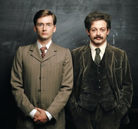 Einstein and Eddington : Photo David Tennant, Andy Serkis