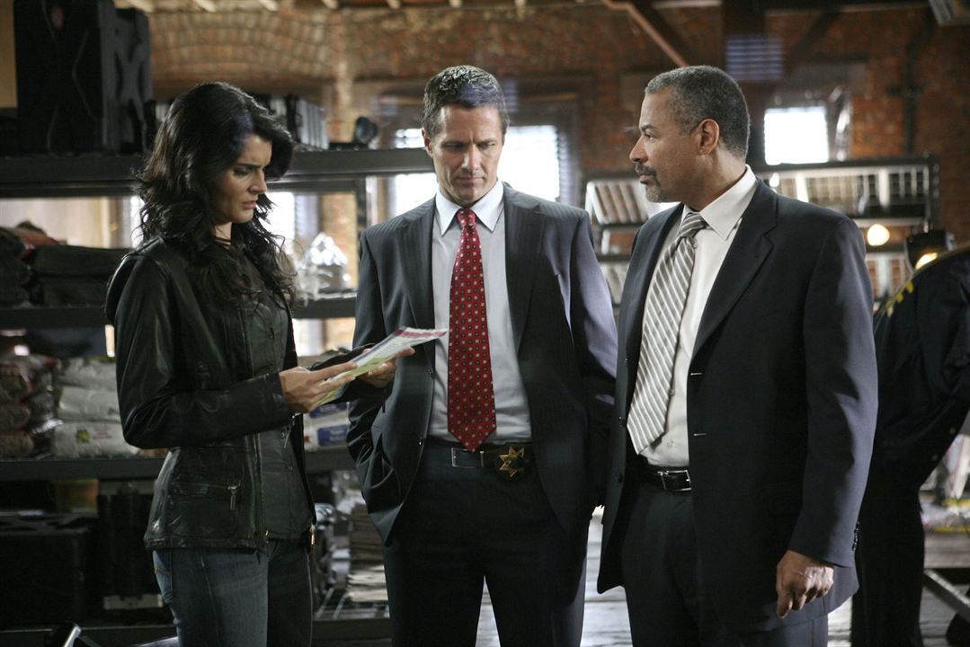 Photo Angie Harmon, Rob Estes, Tyrees Allen