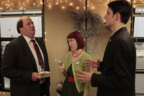 The Office (US) : Photo Brian Baumgartner, Zach Woods, Kate Flannery