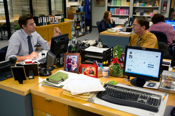 The Office (US) : Photo Rainn Wilson, John Krasinski