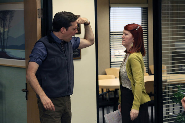 The Office (US) : Photo Kate Flannery, Ed Helms