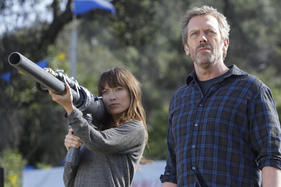 Dr House : Photo Hugh Laurie, Olivia Wilde
