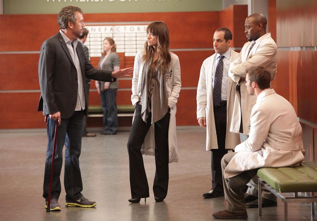 Dr House : Photo Peter Jacobson, Hugh Laurie, Omar Epps, Jesse Spencer, Olivia Wilde