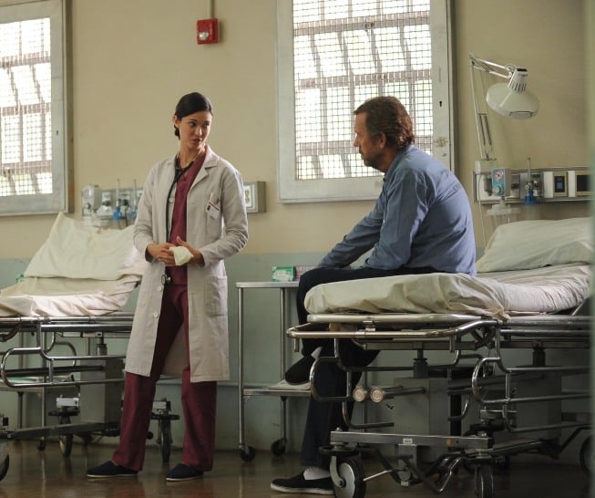 Dr House : Photo Hugh Laurie, Odette Annable