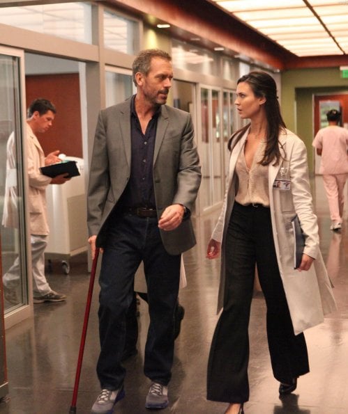 Dr House : Photo Hugh Laurie, Odette Annable