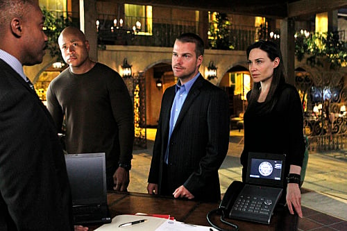 NCIS : Los Angeles : Photo Claire Forlani, Chris O'Donnell, LL Cool J, Rocky Carroll