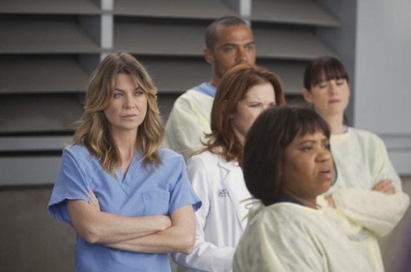 Grey's Anatomy : Photo Jesse Williams, Chyler Leigh, Ellen Pompeo, Sarah Drew, Chandra Wilson
