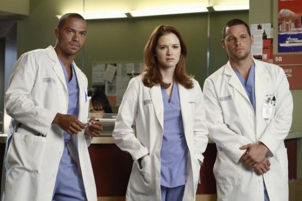 Grey's Anatomy : Affiche Justin Chambers (I), Sarah Drew, Jesse Williams