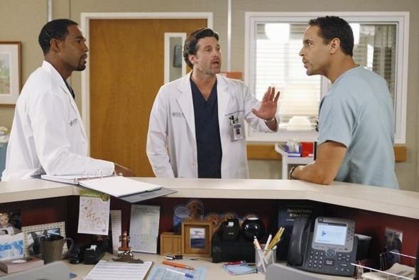 Grey's Anatomy : Photo Jason George (II), Daniel Sunjata, Jason George, Patrick Dempsey
