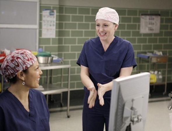 Grey's Anatomy : Photo Sara Ramirez, Jessica Capshaw