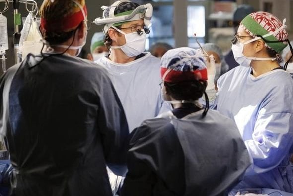 Grey's Anatomy : Photo Sara Ramirez, Patrick Dempsey