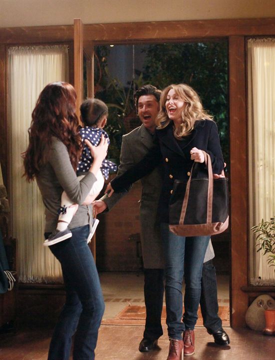 Grey's Anatomy : Photo Patrick Dempsey, Chyler Leigh, Ellen Pompeo