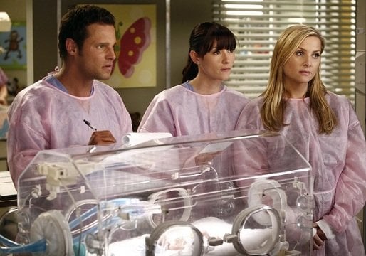 Grey's Anatomy : Photo Jessica Capshaw, Justin Chambers (I), Chyler Leigh