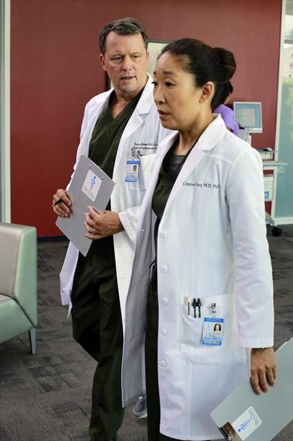Grey's Anatomy : Photo Steven Culp, Sandra Oh