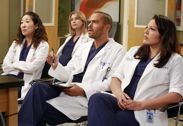 Grey's Anatomy : Photo Sara Ramirez, Jesse Williams, Sandra Oh, Ellen Pompeo