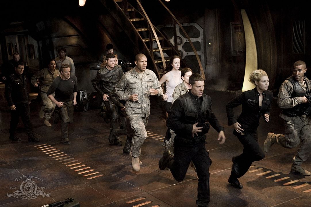 Stargate Universe : Photo Jamil Walker Smith, Alaina Huffman, Brian J. Smith (II)