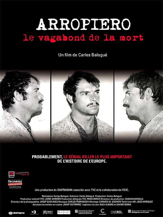 Arropiero le vagabond de la mort : Affiche