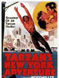 Les Aventures de Tarzan à New York : Affiche