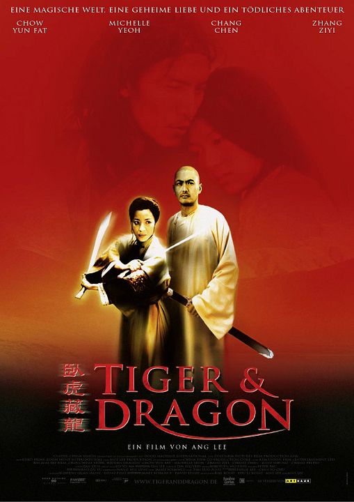 Tigre et dragon : Affiche