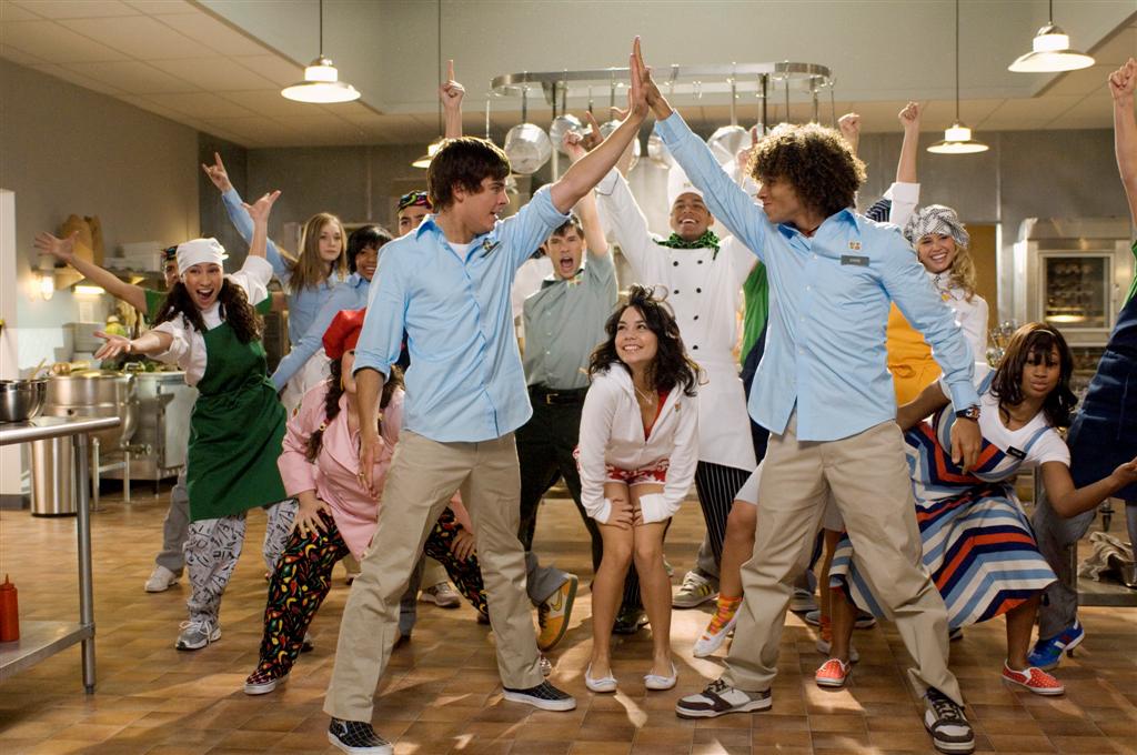 High School Musical 2 (TV) : Photo Zac Efron, Vanessa Hudgens, Corbin Bleu