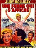 Une femme qui s'affiche : Affiche