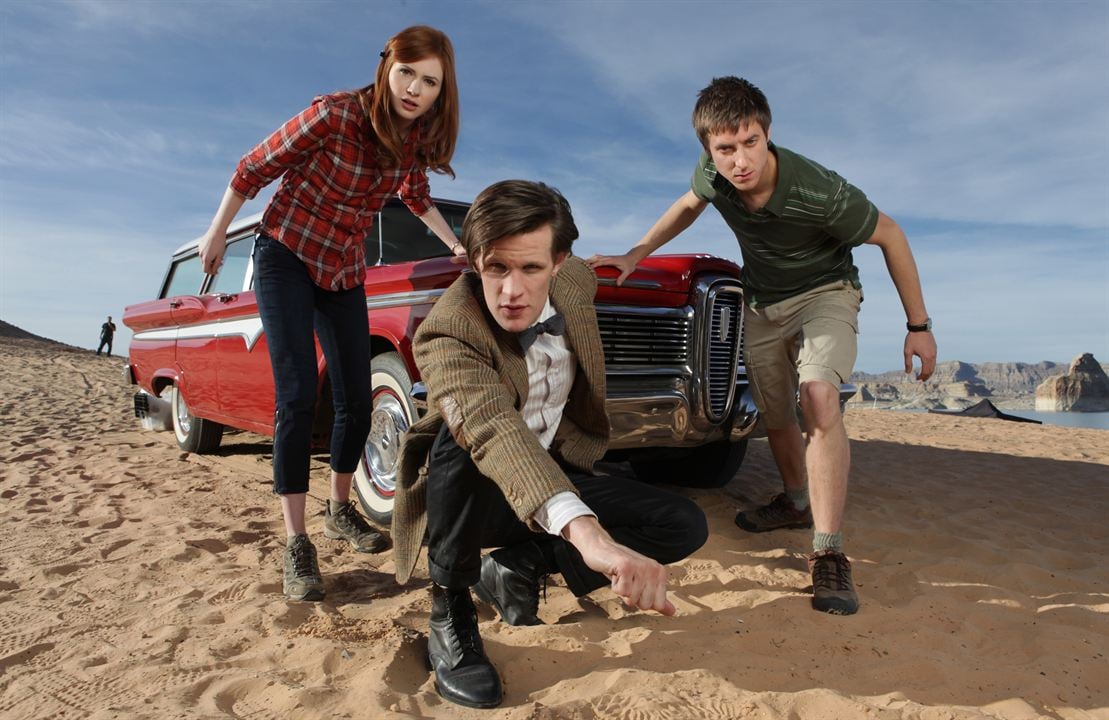 Doctor Who (2005) : Photo Matt Smith (XI), Arthur Darvill, Karen Gillan