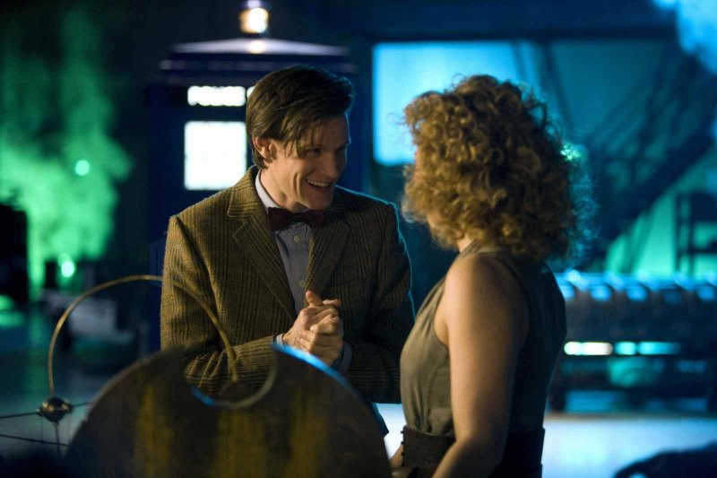 Doctor Who (2005) : Photo Alex Kingston, Matt Smith (XI)
