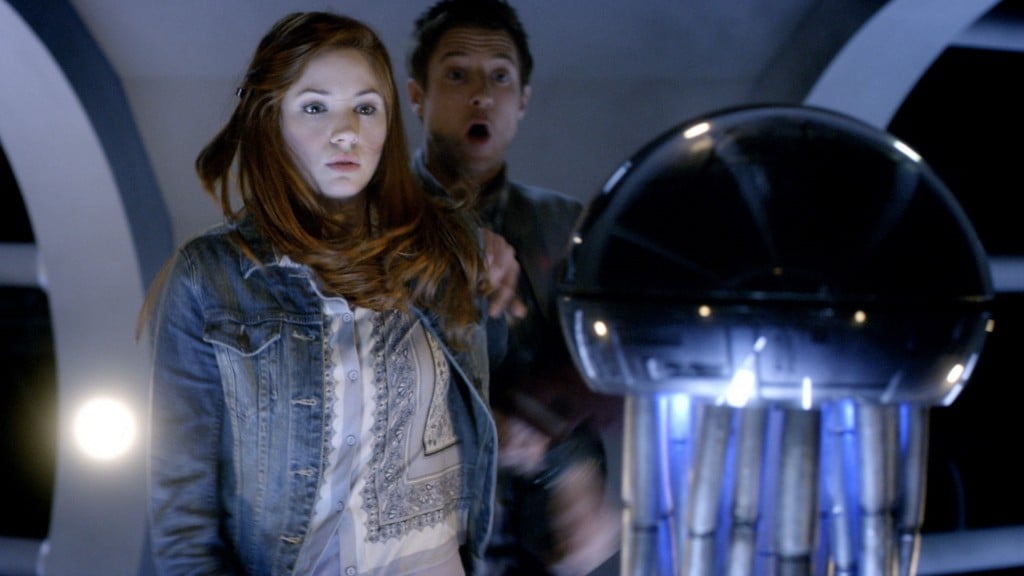 Doctor Who (2005) : Photo Arthur Darvill, Karen Gillan