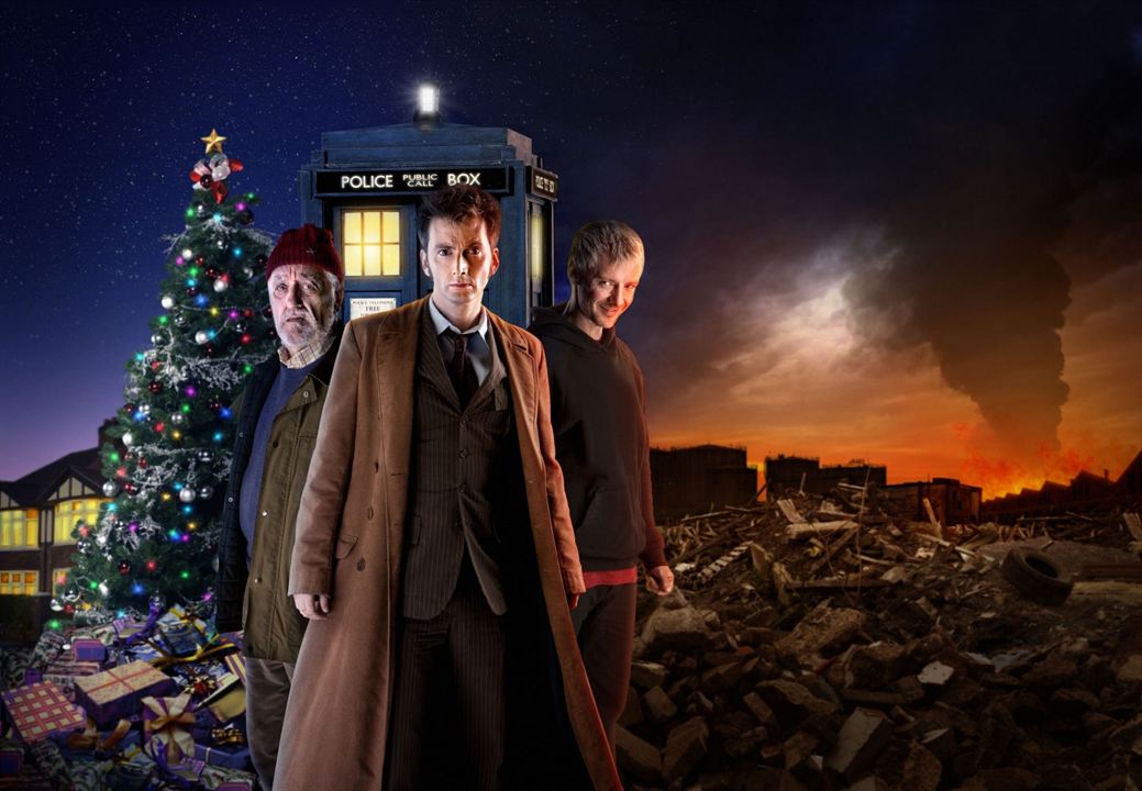 Doctor Who (2005) : Photo David Tennant, John Simm, Bernard Cribbins