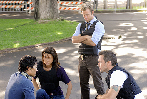 Photo Alex O'Loughlin, Daniel Dae Kim, Grace Park, Scott Caan