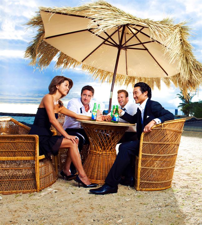 Photo Alex O'Loughlin, Scott Caan, Daniel Dae Kim, Grace Park