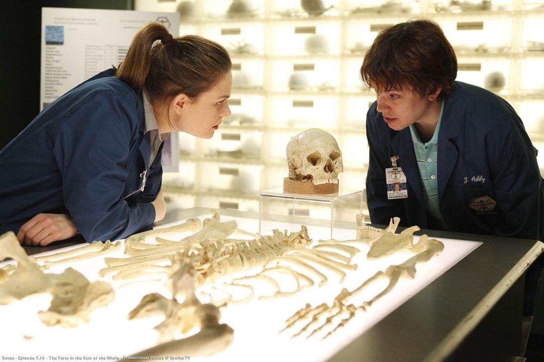 Photo Eric Millegan, Emily Deschanel