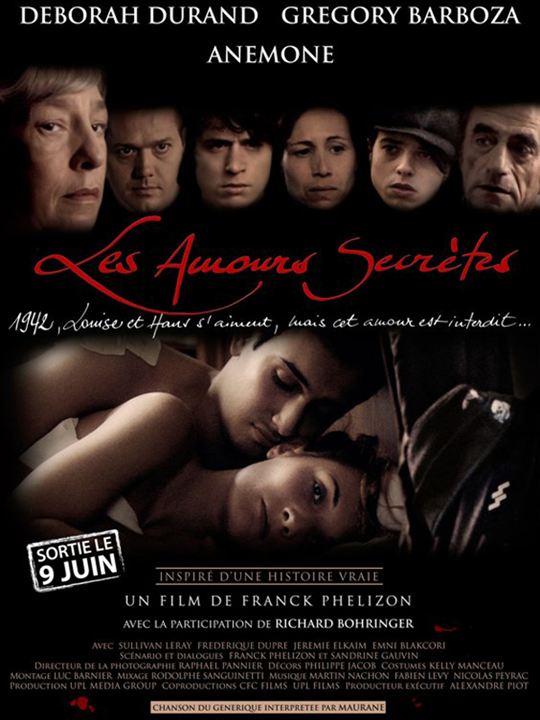 Les amours secrètes : Affiche