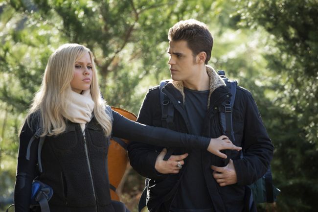Vampire Diaries : Photo Claire Holt, Paul Wesley