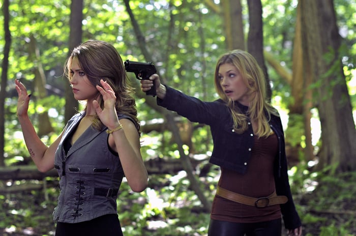 Nikita (2010) : Photo Katheryn Winnick, Lyndsy Fonseca