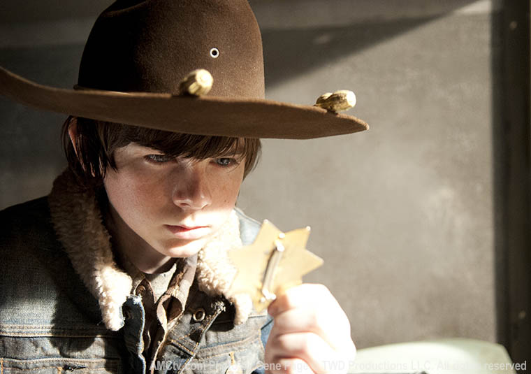 The Walking Dead : Affiche Chandler Riggs
