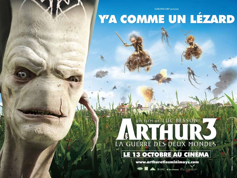 Arthur 3 La Guerre des Deux Mondes : Affiche