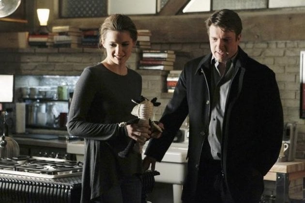 Castle : Photo Stana Katic, Nathan Fillion