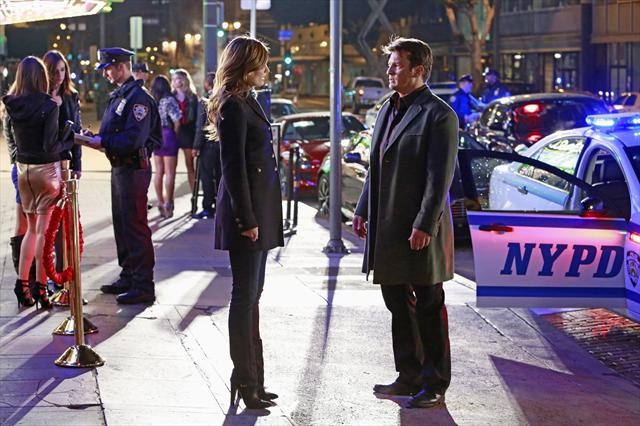 Castle : Photo Stana Katic, Nathan Fillion