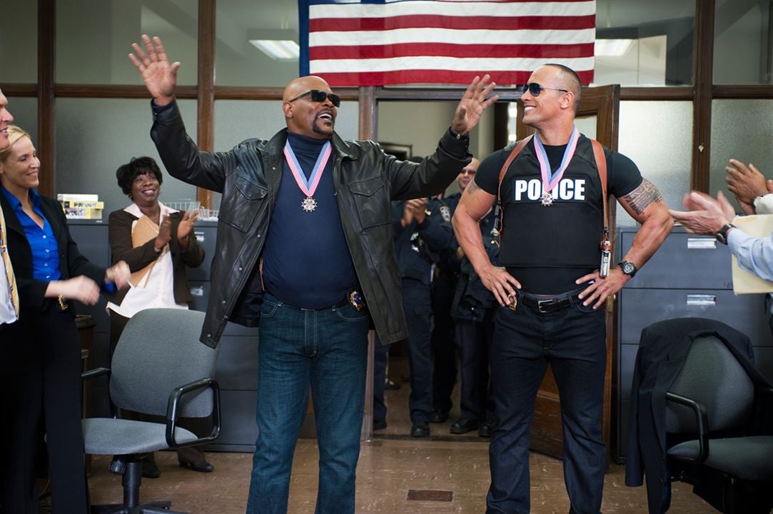 Very Bad Cops : Photo Samuel L. Jackson, Dwayne Johnson