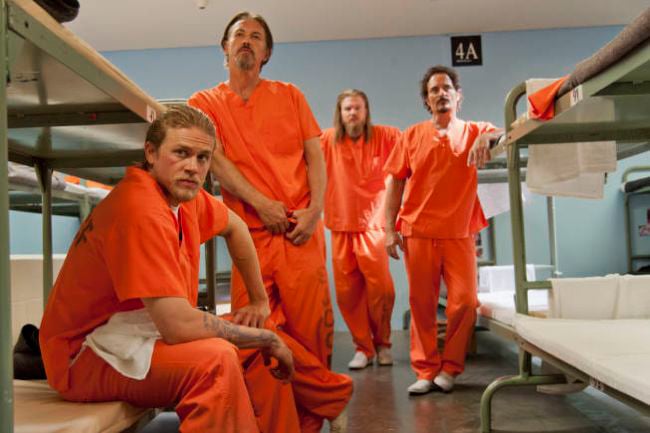 Sons of Anarchy : Photo Tommy Flanagan, Kim Coates, Ryan Hurst, Charlie Hunnam