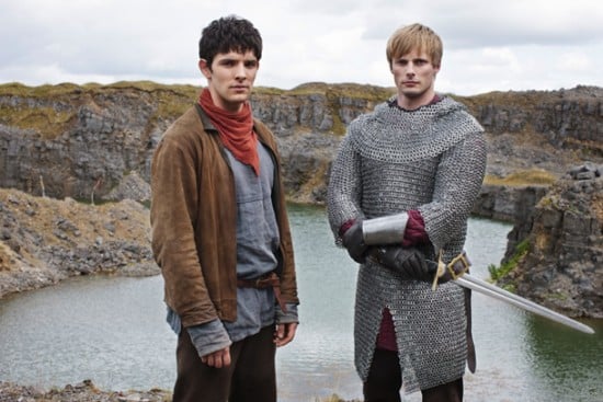 Merlin : Photo Bradley James (II), Colin Morgan (II)