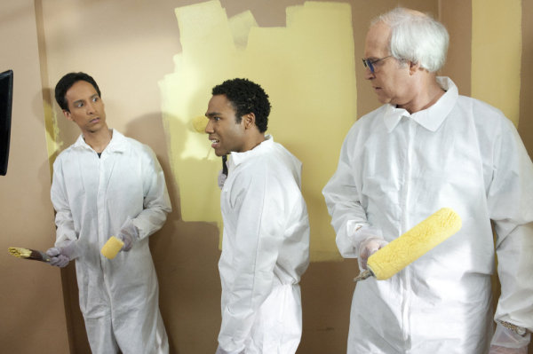 Community : Photo Danny Pudi, Chevy Chase, Donald Glover