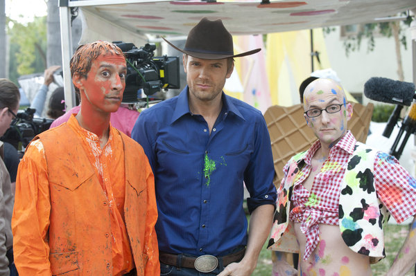 Community : Photo Jim Rash, Joel McHale, Danny Pudi