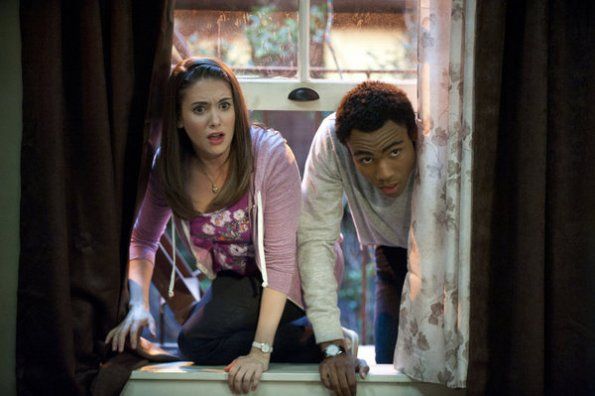 Community : Photo Alison Brie, Donald Glover