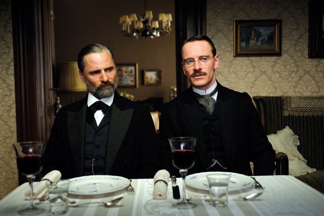 A Dangerous Method : Photo Viggo Mortensen, Michael Fassbender