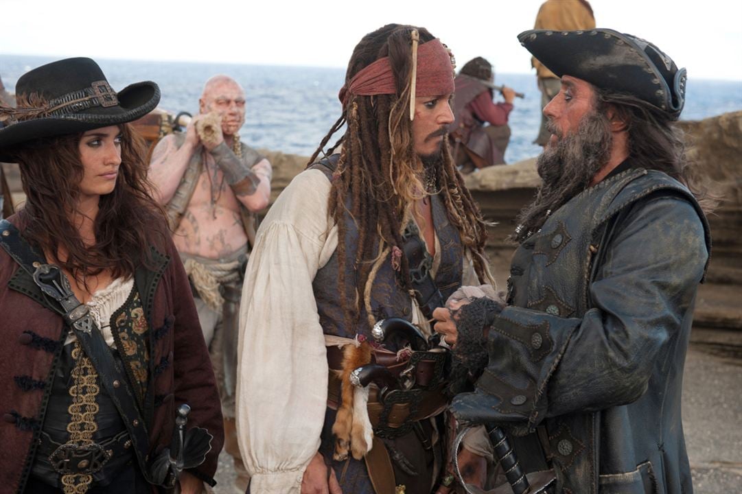 Pirates des Caraïbes : la Fontaine de Jouvence : Photo Johnny Depp, Penélope Cruz, Ian McShane